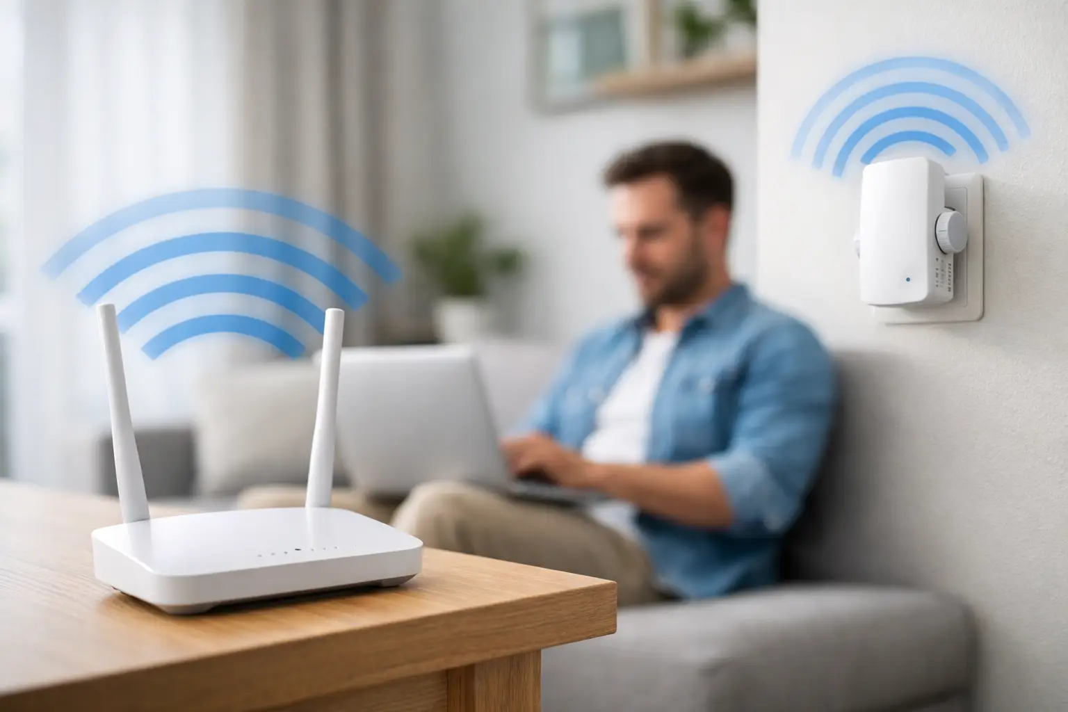 WLAN Reichweite Zuhause verbessern